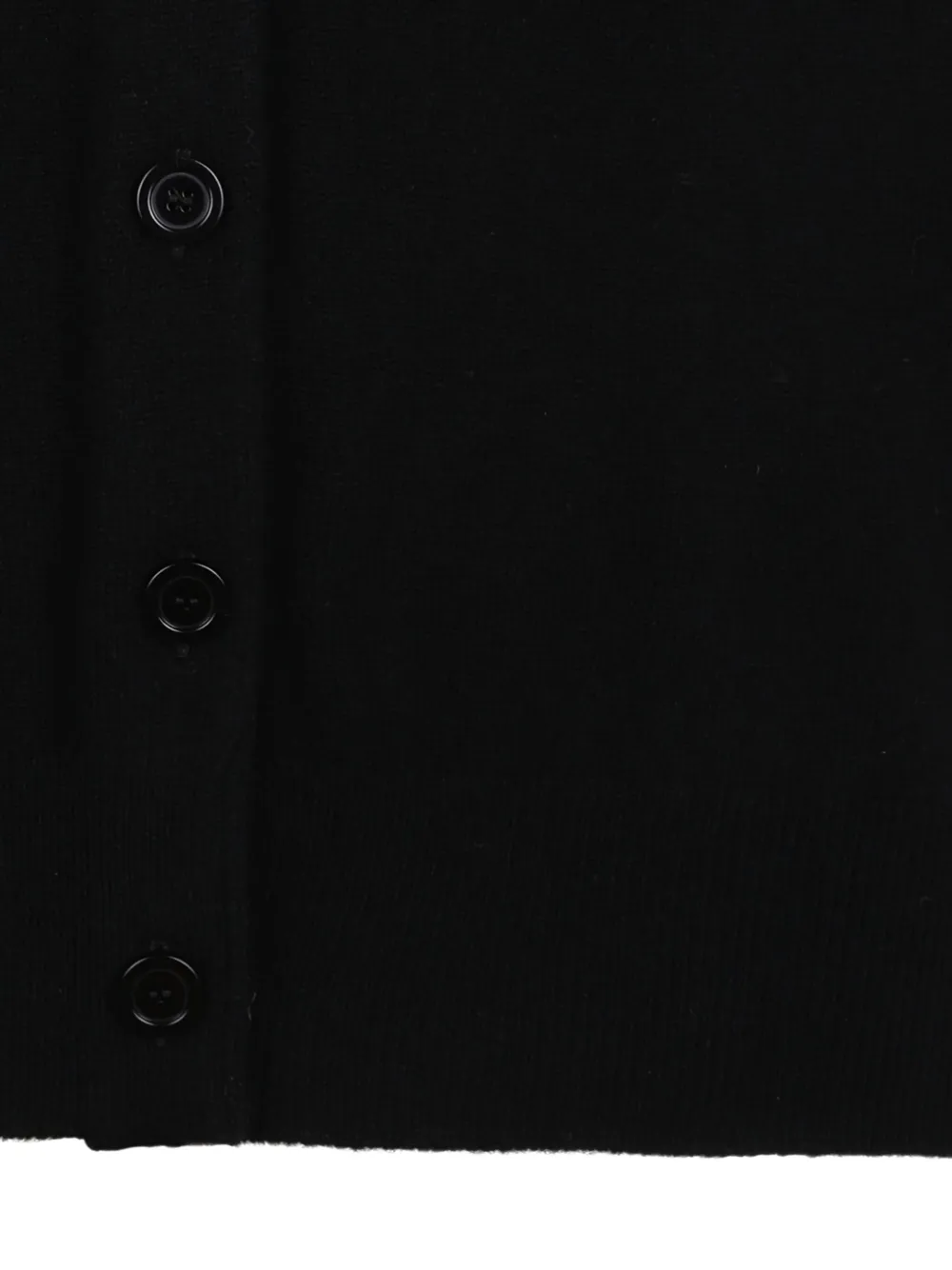 Fabiana Filippi Vest met knopen Zwart