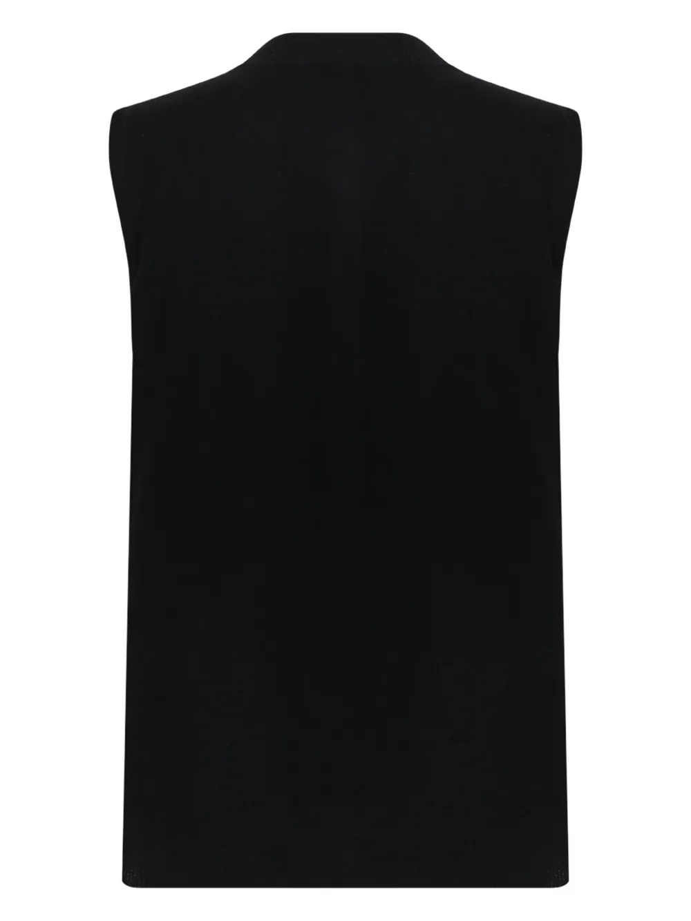 Fabiana Filippi Vest met knopen Zwart