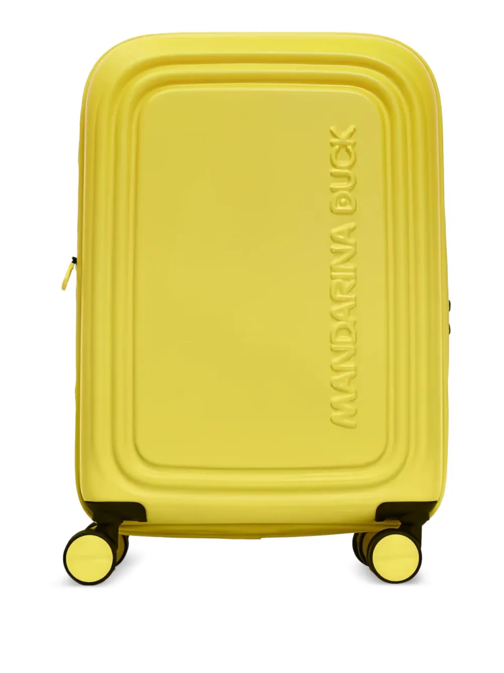 Mandarina Duck logo-embossed trolley | Yellow | Image 1