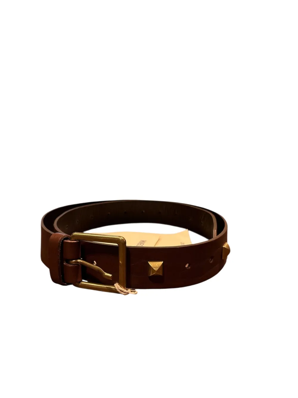 Merci studded-details buckle-fastening belt - Bruin