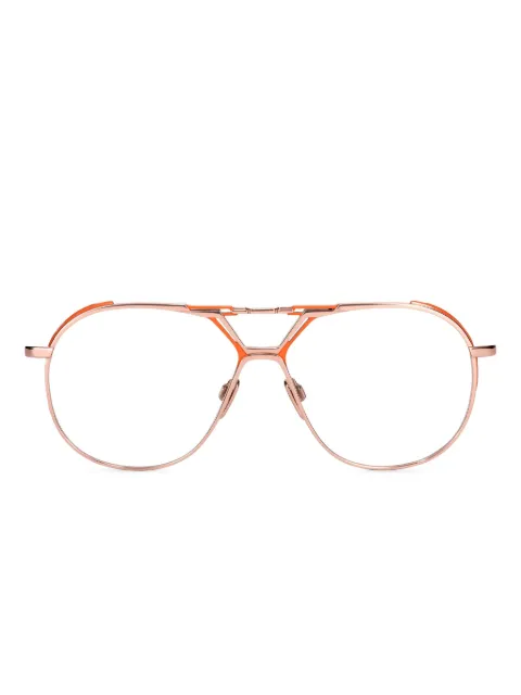 Cazal pilot-frame glasses
