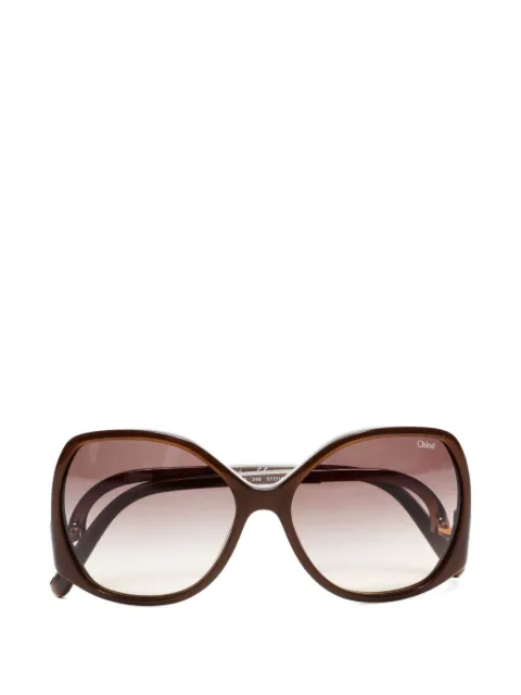 Chloé Pre-Owned 2000s butterfly lens sunglasses
