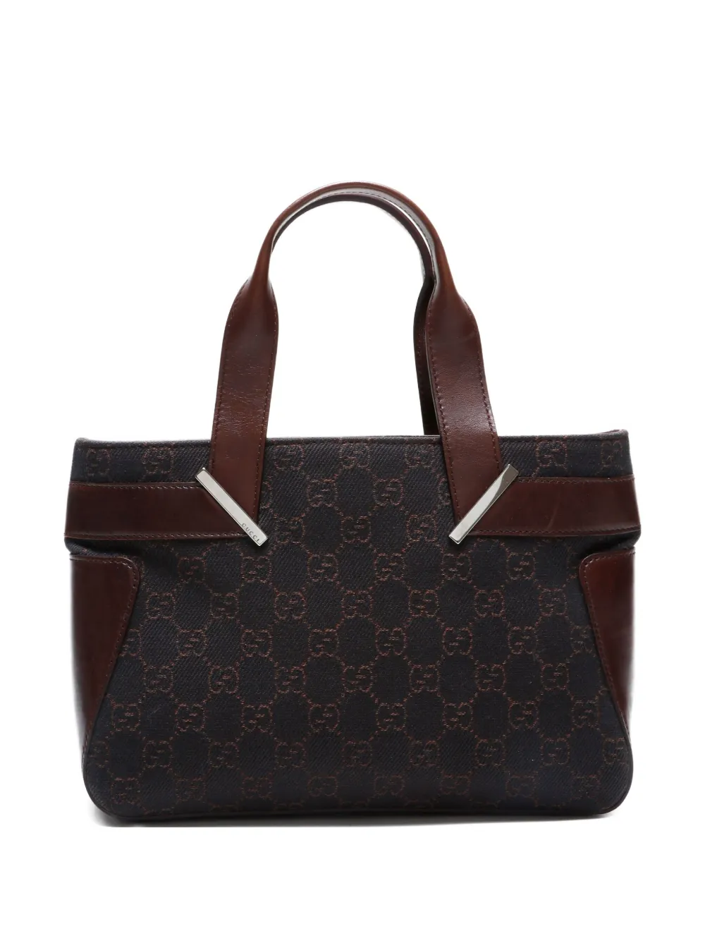 Gucci Pre-Owned 1990-2000s canvas handbag | Brown | Image 1