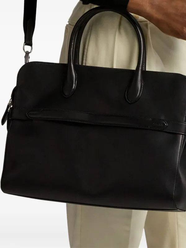 Ralph Lauren Purple Label buckle-fastening Leather Briefcase