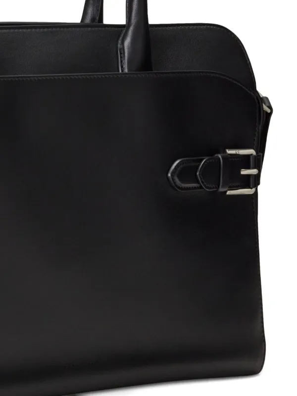 Ralph Lauren Purple Label buckle-fastening Leather Briefcase