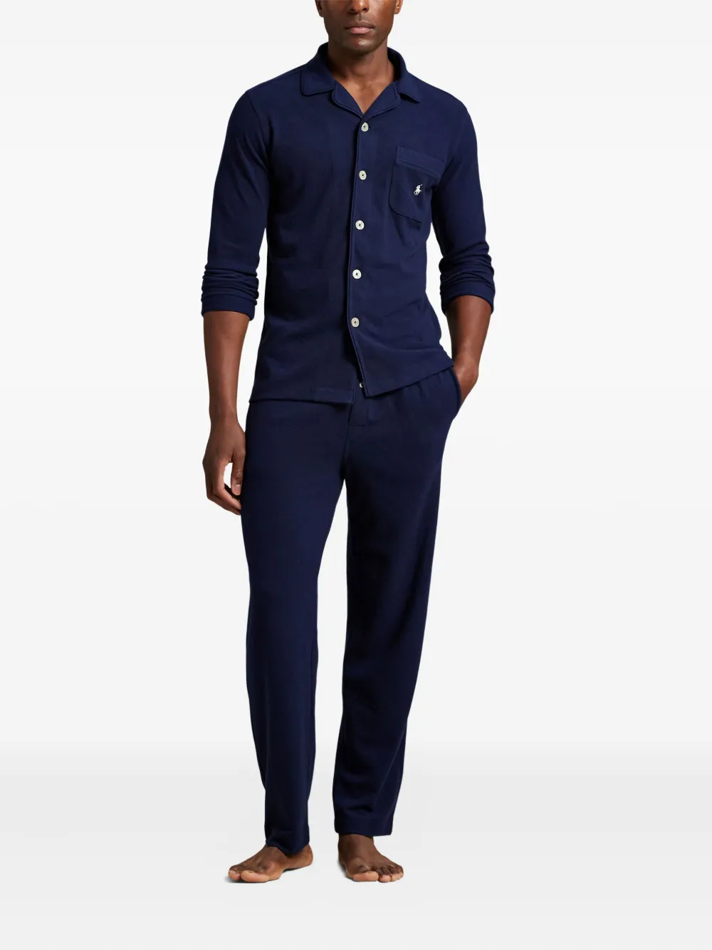 Polo Ralph Lauren long-sleeve button-front pajamas | Image 2