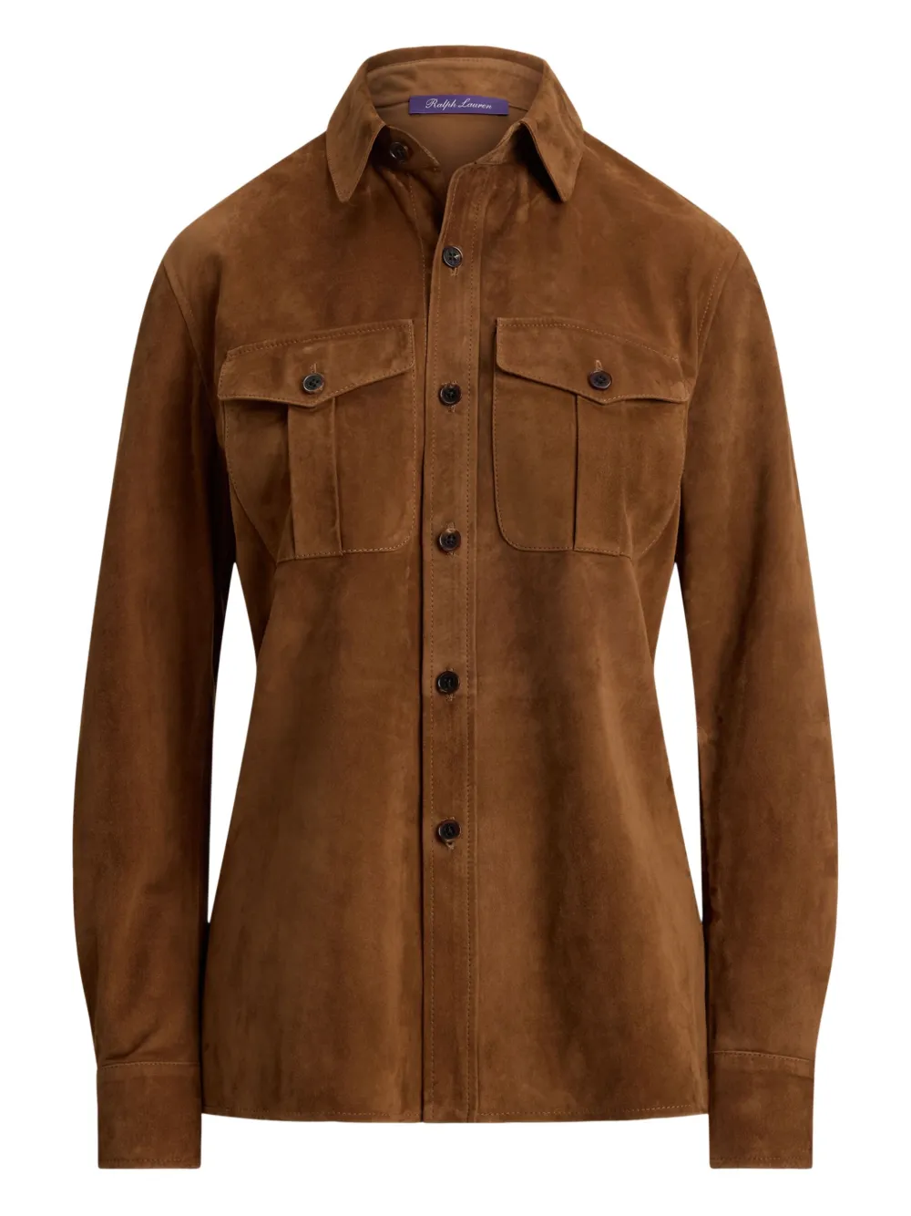 Ralph Lauren Collection スエード シャツ - ブラウン Ralph Lauren Collection スエード シャツ - ブラウン