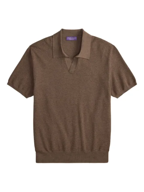 Ralph Lauren Purple Label polo-neck short-sleeves T-shirt