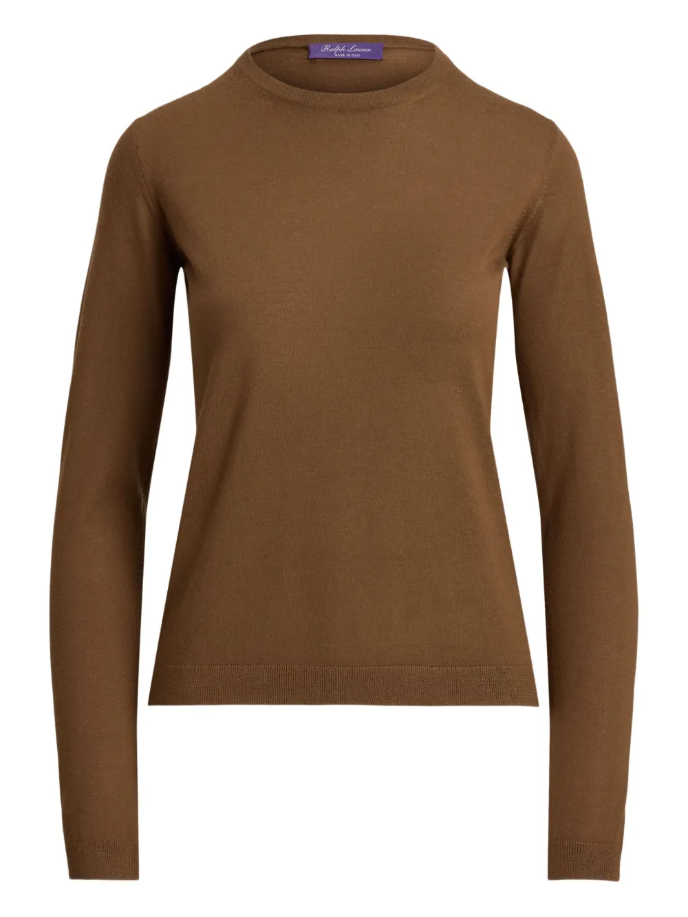 Ralph Lauren Collection round-neck cashmere sweater | Brown | Image 1