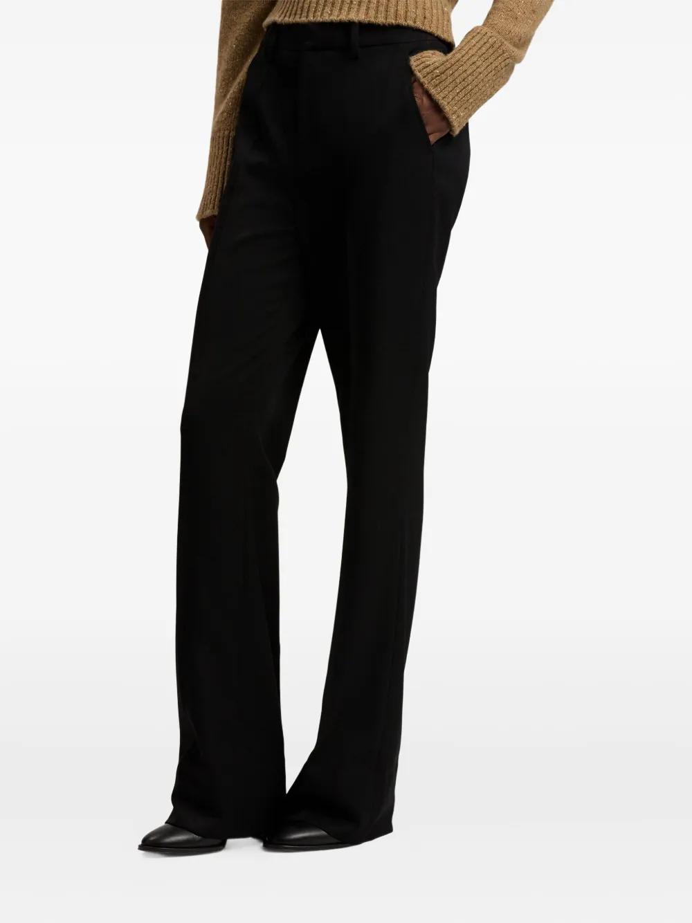 Ralph Lauren Collection Wollen broek Zwart