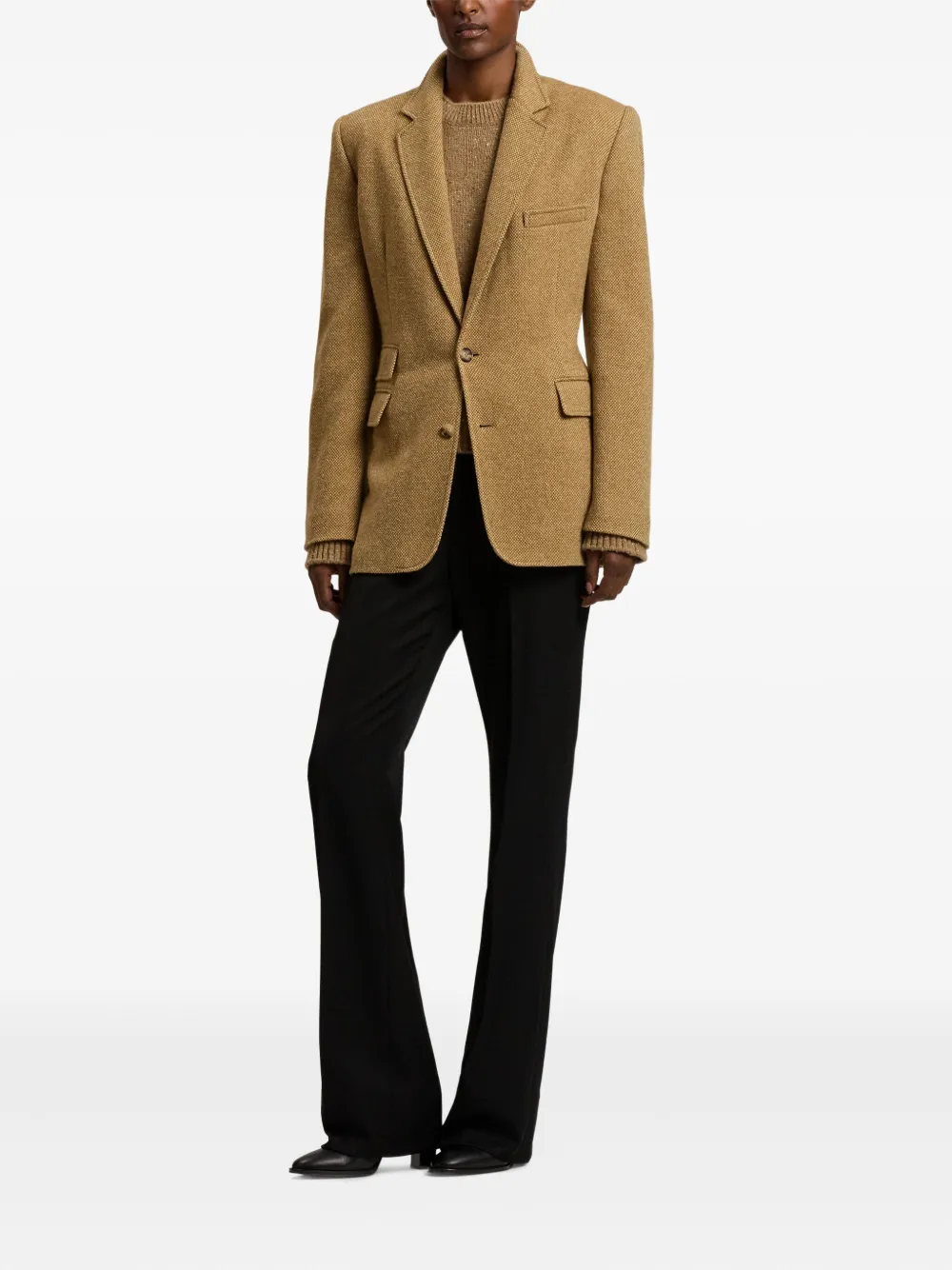 Ralph Lauren Collection wool trousers - Zwart