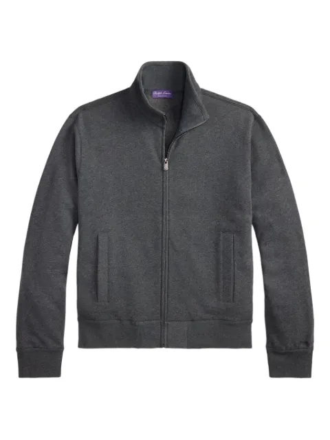 Ralph Lauren Purple Label zip-front pocket-detail sweatshirt