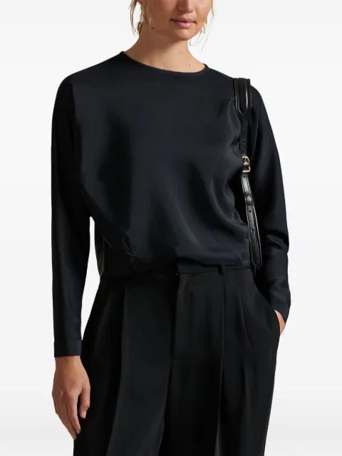 Polo Ralph Lauren blusa con cuello redondo
