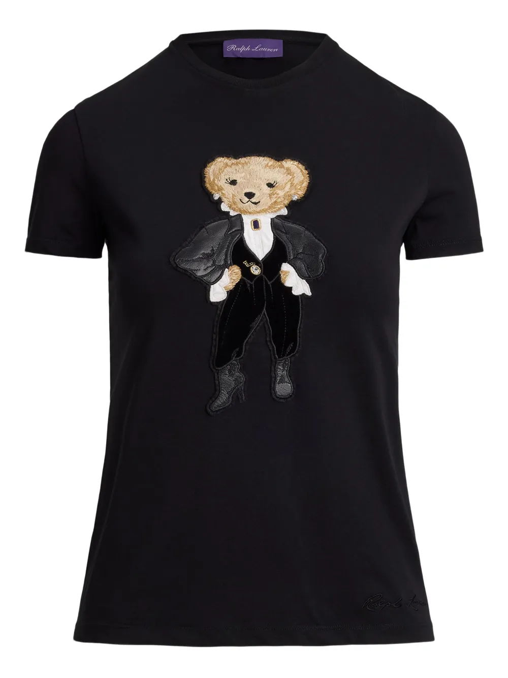 Ralph Lauren Collection ポロベア Tシャツ - ブラック Ralph Lauren Collection ポロベア Tシャツ - ブラック