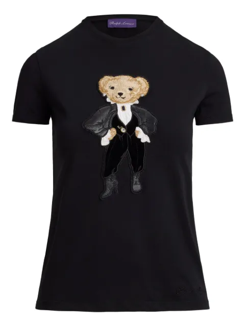 Ralph Lauren Collection Polo Bear-appliqué T-shirt