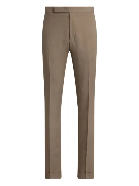 Ralph Lauren Purple Label cuffed-detail trousers