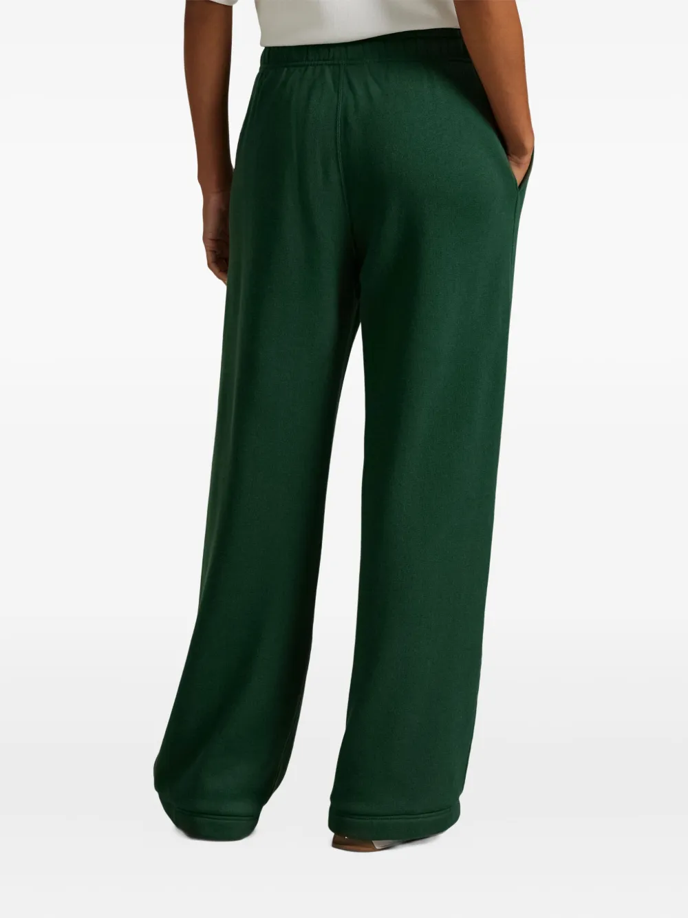 Polo Ralph Lauren Cotton Blend Joggers Featuring Elastic Cuffs And Waistband In Green