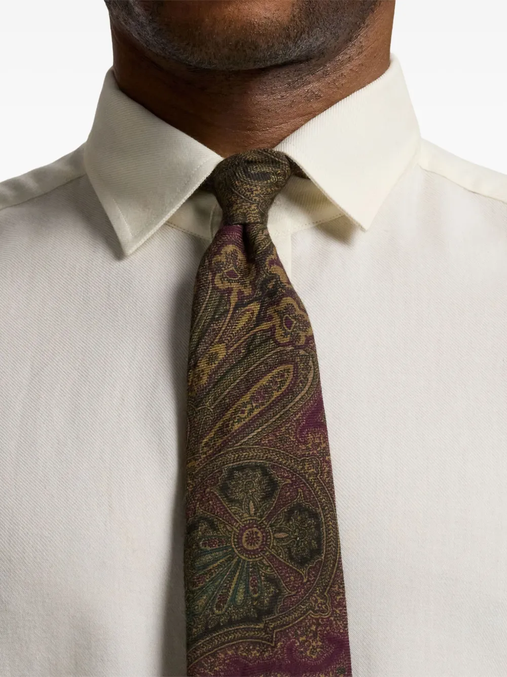 Ralph Lauren Purple Label フランネル シャツ | ニュートラル