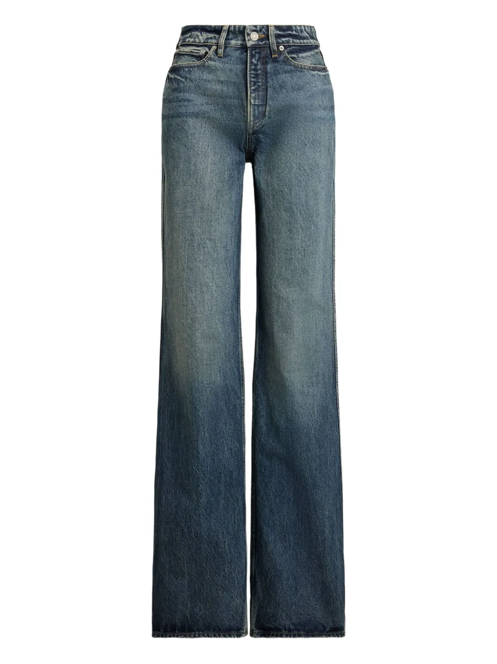 Ralph Lauren Belt-loops Jeans In Blue