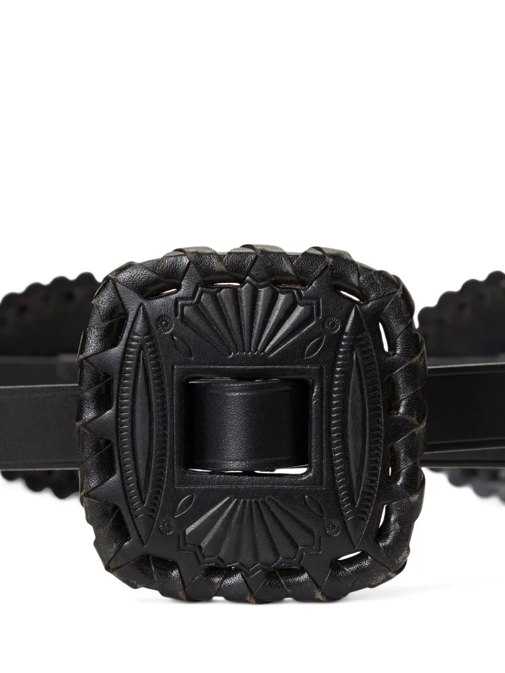Polo Ralph Lauren embossed-buckle leather belt | Image 2