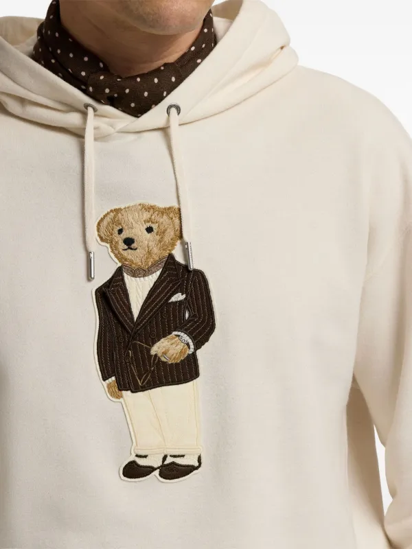 Ralph Lauren Purple Label Agasalho Com Bordado De Urso | Neutro