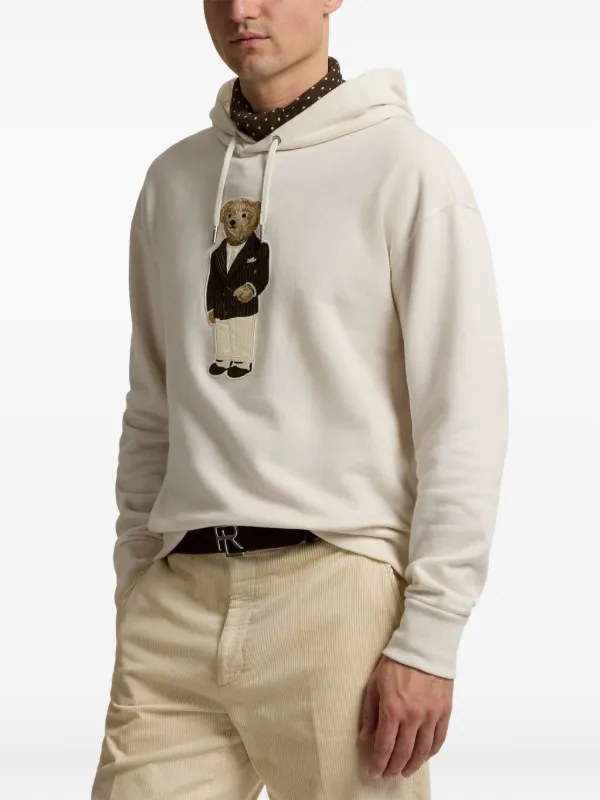 Ralph Lauren Purple Label Agasalho Com Bordado De Urso | Neutro