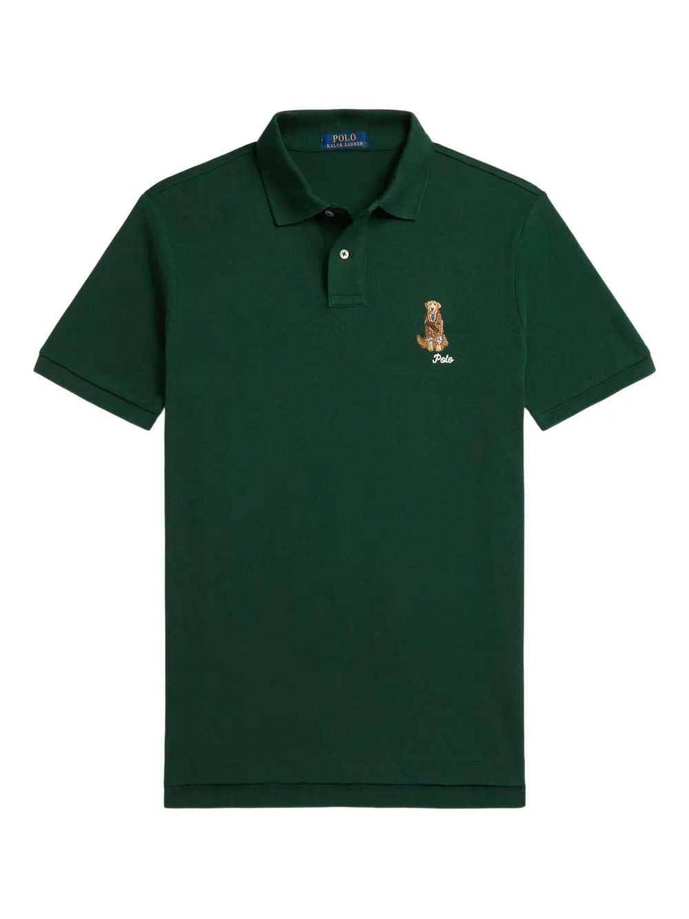 Polo Ralph Lauren エンブロイダリー ポロシャツ - グリーン Polo Ralph Lauren エンブロイダリー ポロシャツ - グリーン