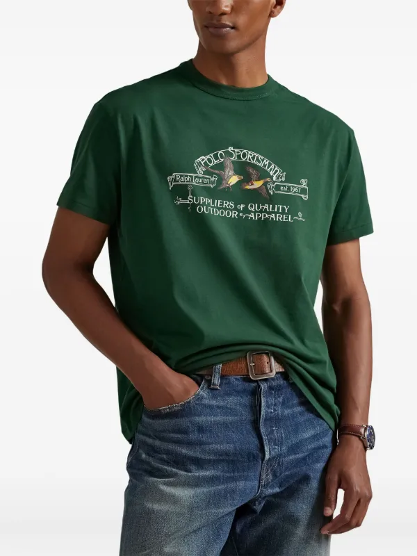Polo Ralph Lauren グラフィック Tシャツ | グリーン | FARFETCH JP