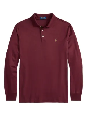 Palace x Ralph Lauren Pieced Rugby Shirt | Red | FARFETCH BN