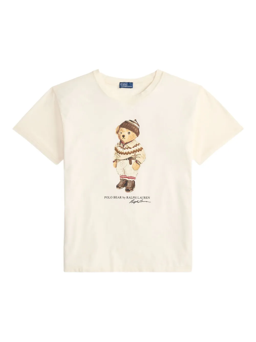 Polo Ralph Lauren ベアプリント Tシャツ - ホワイト Polo Ralph Lauren ベアプリント Tシャツ - ホワイト