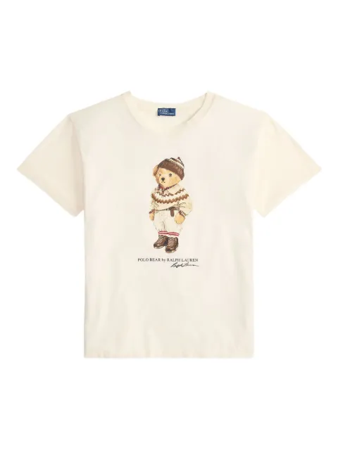 Polo Ralph Lauren T-Shirt mit Teddy-Print