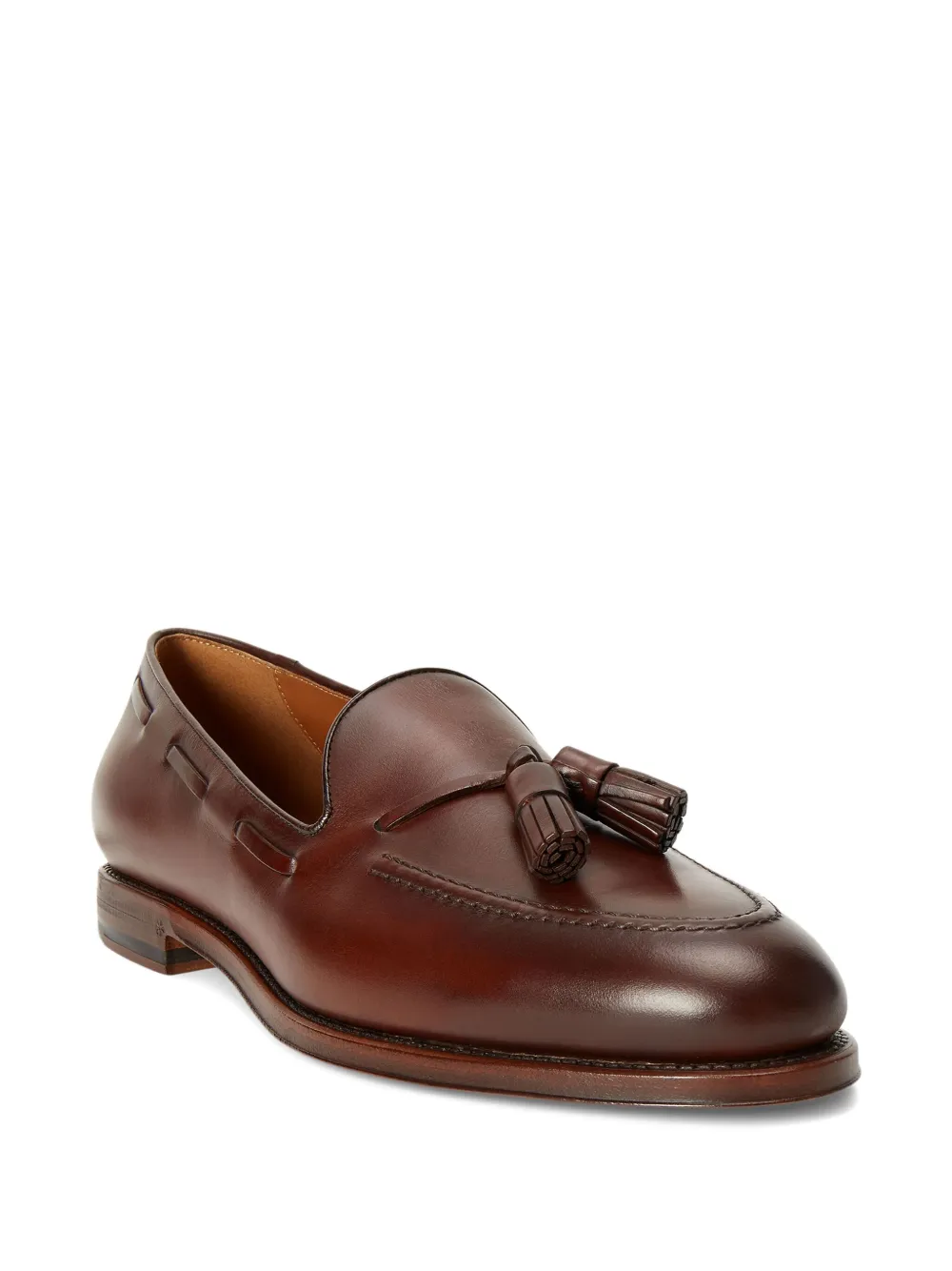 Polo Ralph Lauren Leren loafers met kwastjes Bruin
