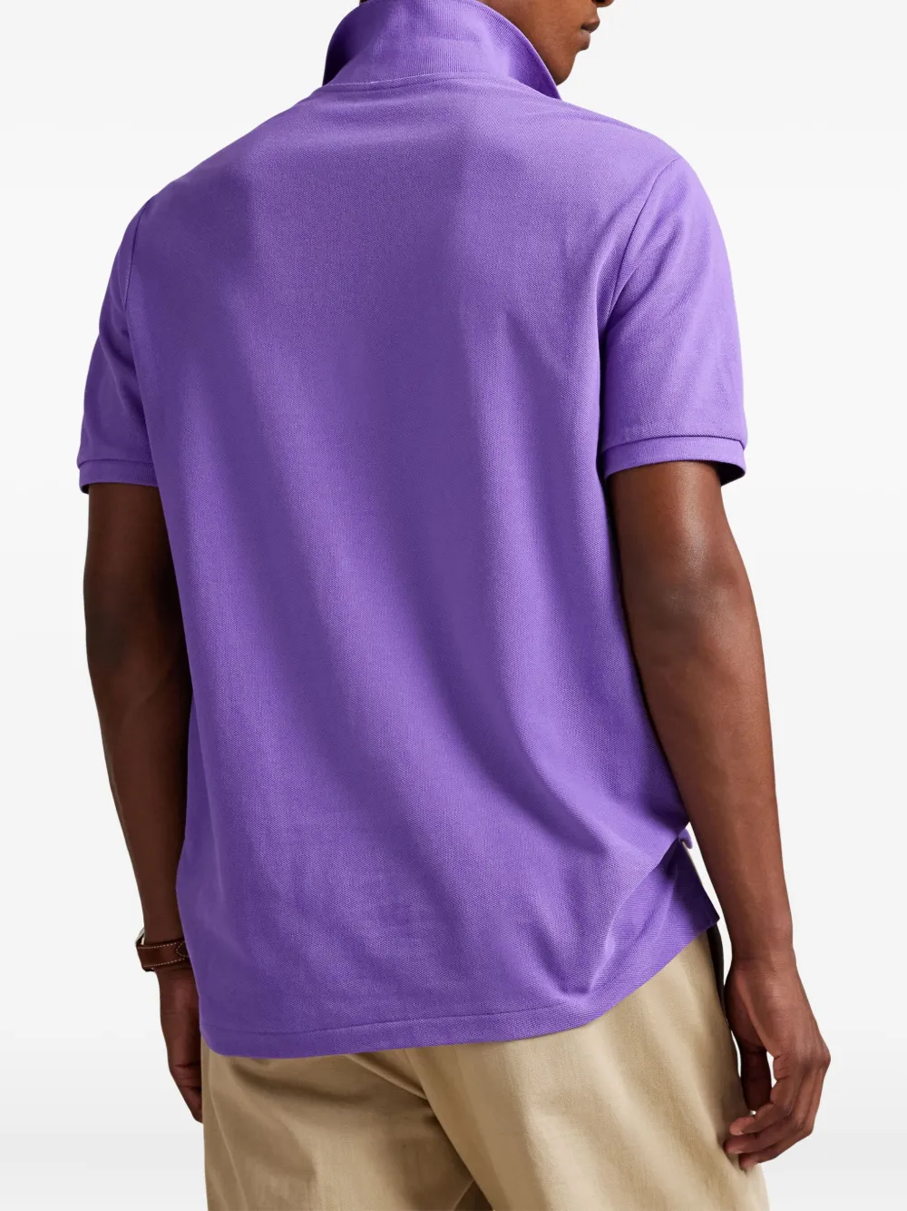 Polo Ralph Lauren Poloshirt met borduurwerk Paars