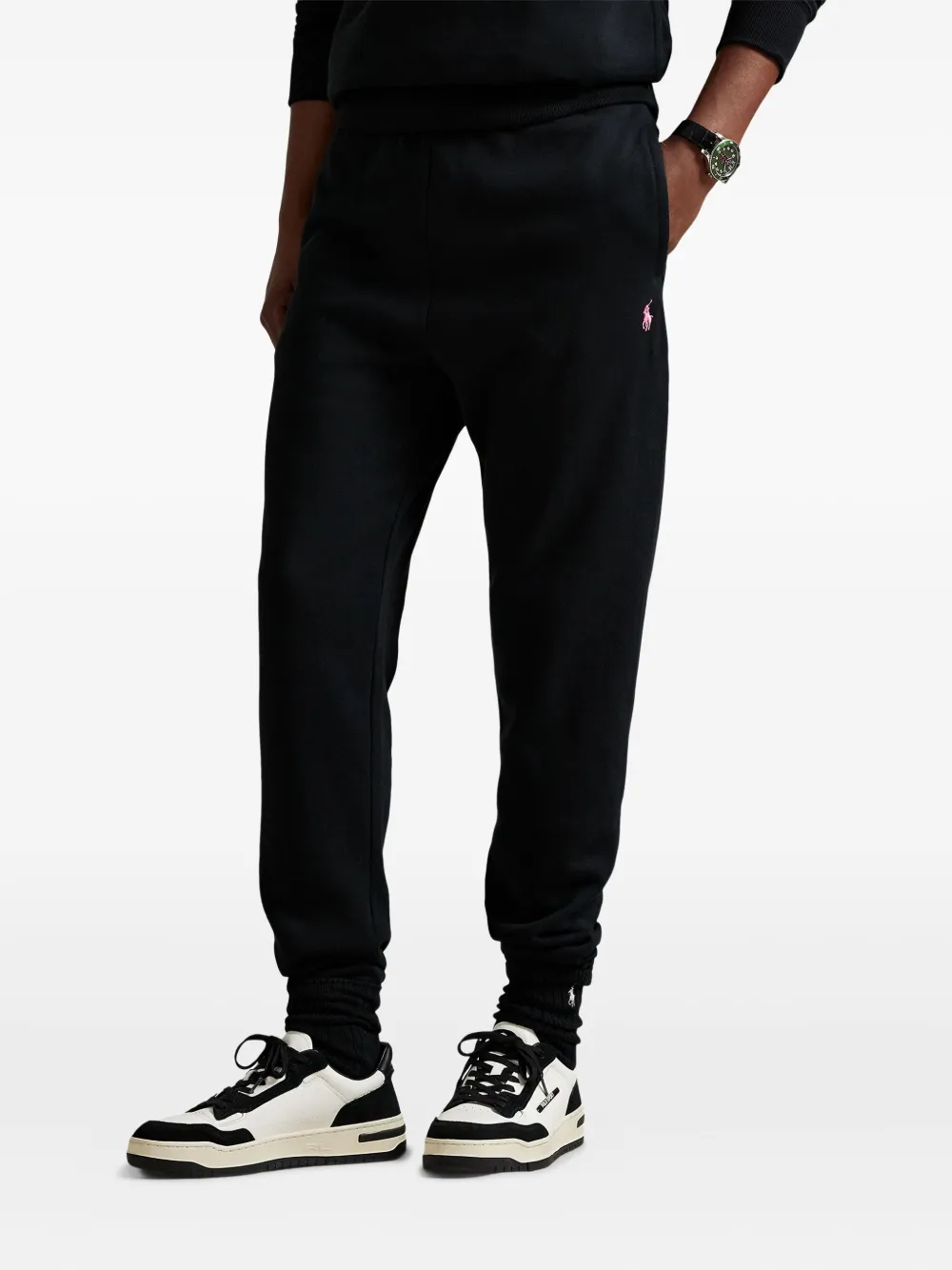 Polo Ralph Lauren Joggingbroek met geborduurd logo Zwart