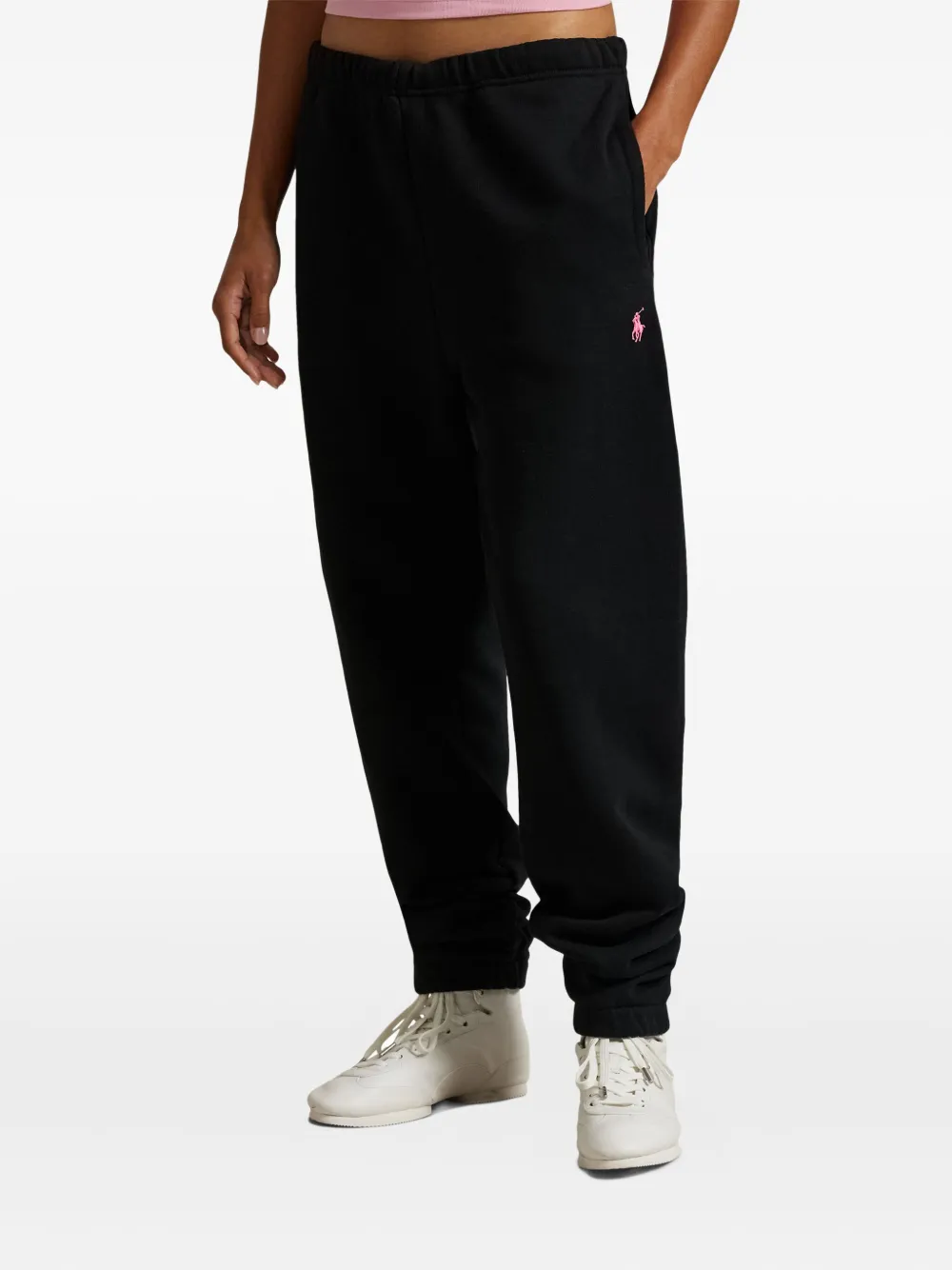 Polo Ralph Lauren Joggingbroek met geborduurd logo Zwart