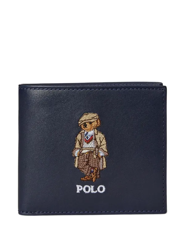 Polo Ralph Lauren ポロベア 財布 | ブルー | FARFETCH JP