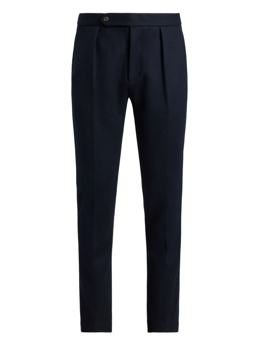 Polo Ralph Lauren Pleated-front Trousers In Blue