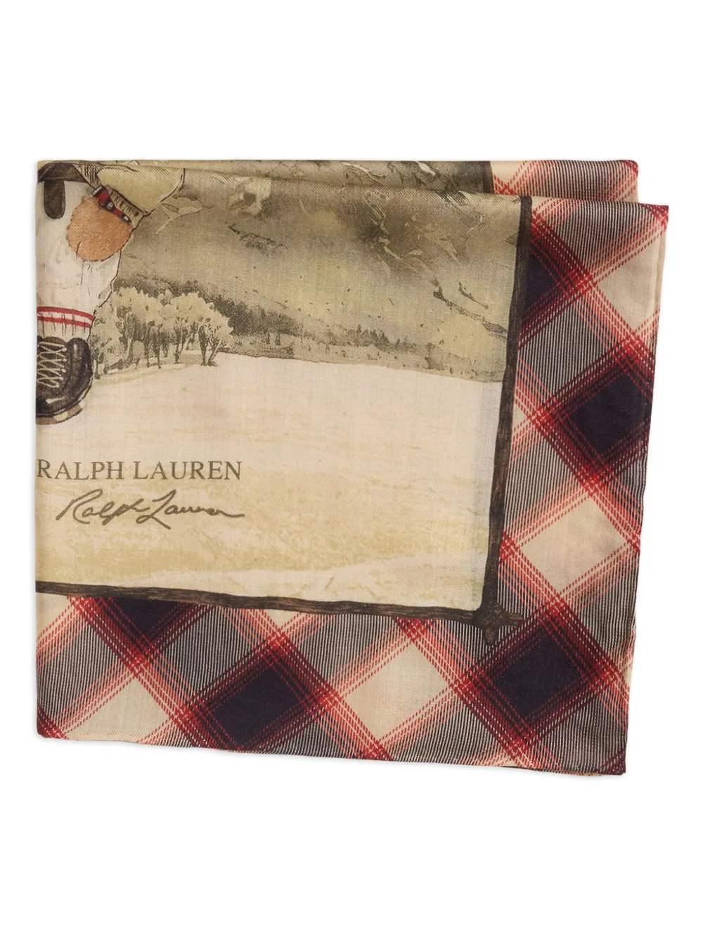 Polo Ralph Lauren Sjaal van wolblend Bruin