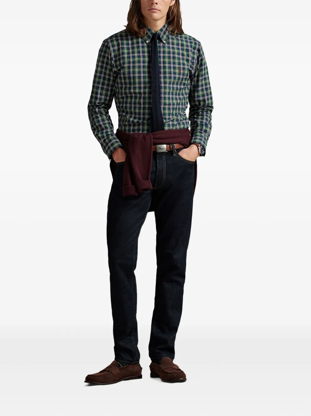 Polo Ralph Lauren Geruit overhemd Groen