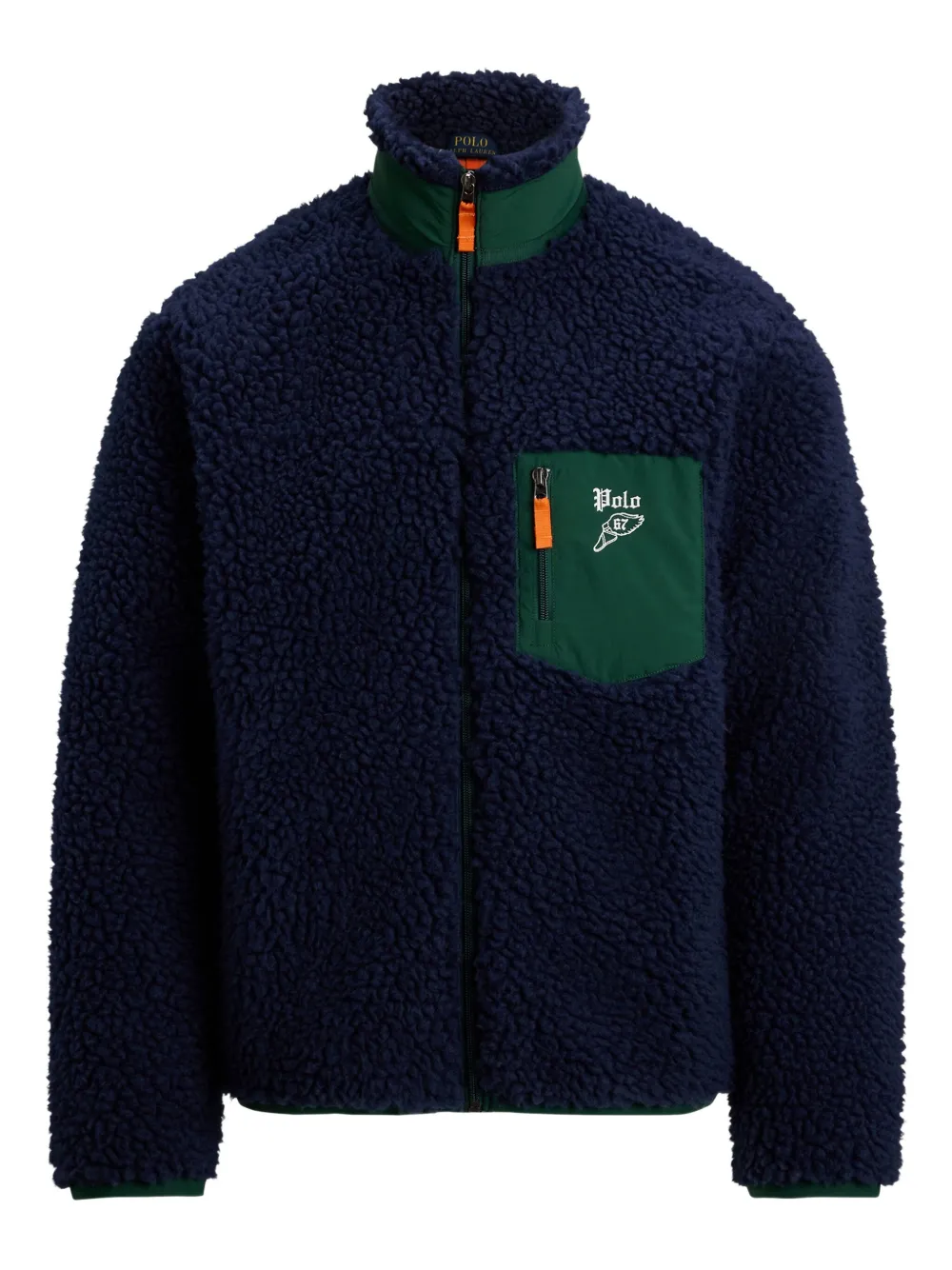 Polo Ralph Lauren フリース ジャケット - ブルー Polo Ralph Lauren フリース ジャケット - ブルー