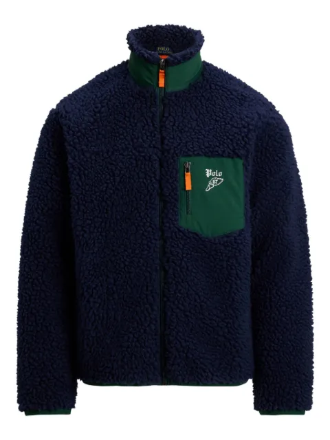 Polo Ralph Lauren جاكيت صوف ناعم بسحاب