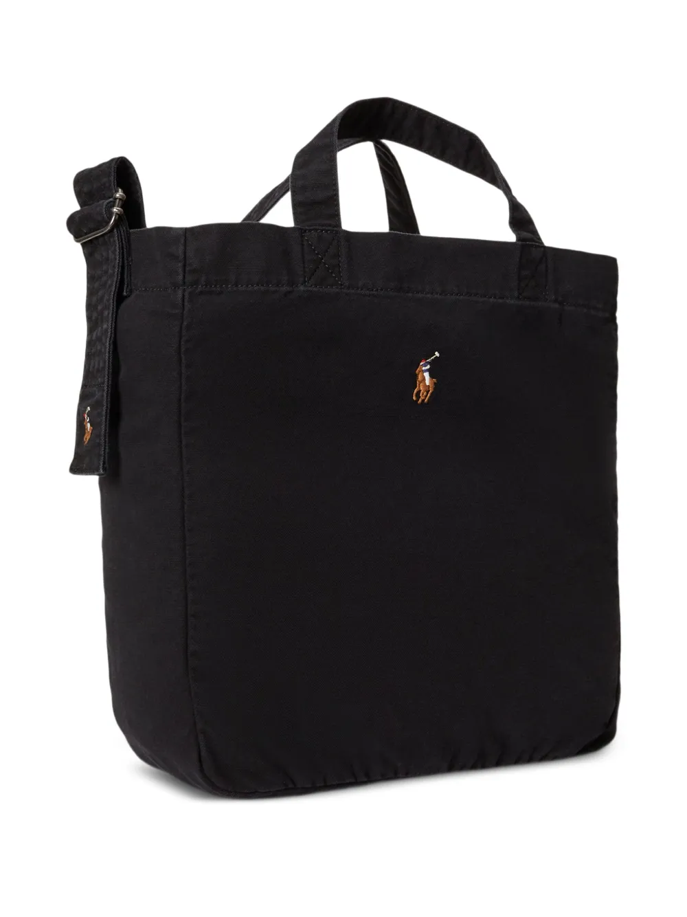 Polo Ralph Lauren Shopper met geborduurd logo Zwart