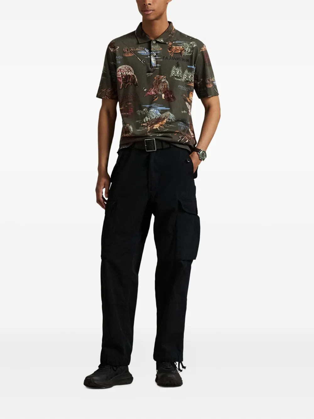 Polo Ralph Lauren playera tipo polo estampada | Image 2