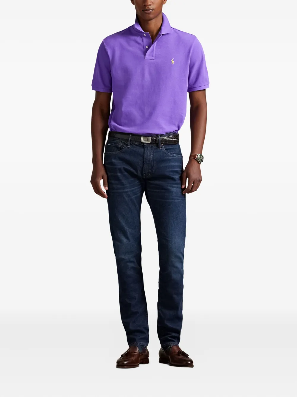 Polo Ralph Lauren Poloshirt met korte mouwen Paars