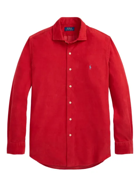 Polo Ralph Lauren chemise en velours côtelé à logo brodé