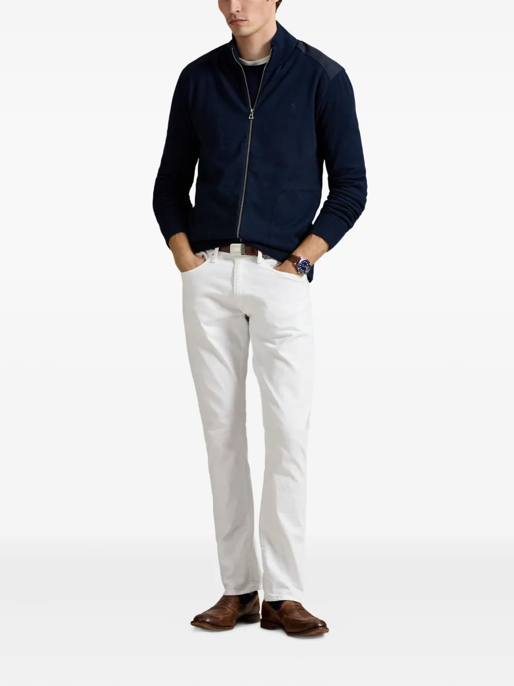 Polo Ralph Lauren high-neck zip-up cardigan | Cardigans | Image 2