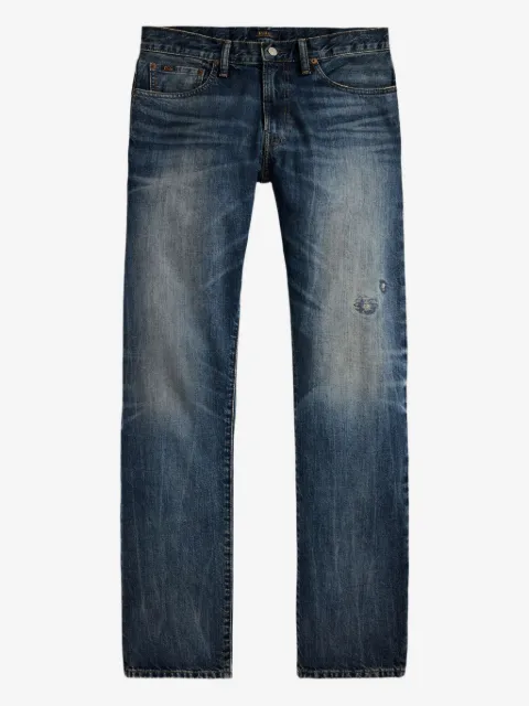 Polo Ralph Lauren repaired-detail cotton jeans