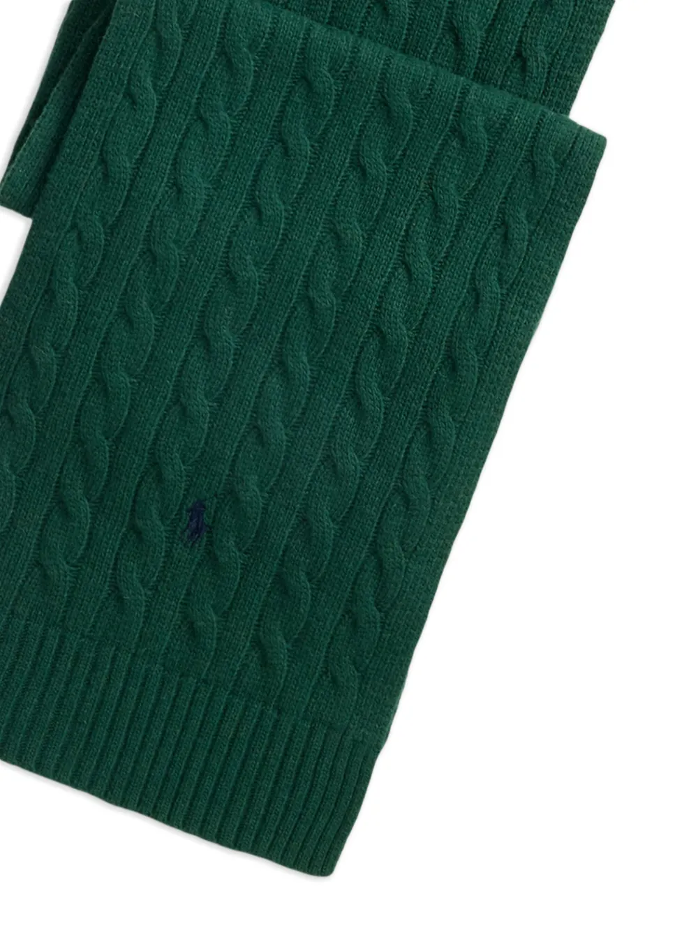 Polo Ralph Lauren cable-knit scarf | Image 2