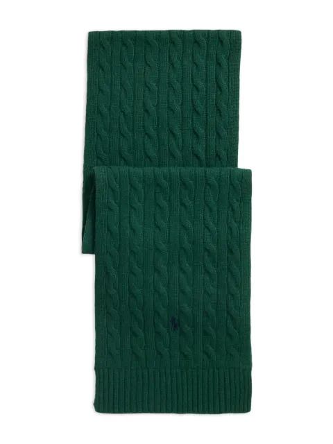 Polo Ralph Lauren bufanda en tejido de ochos