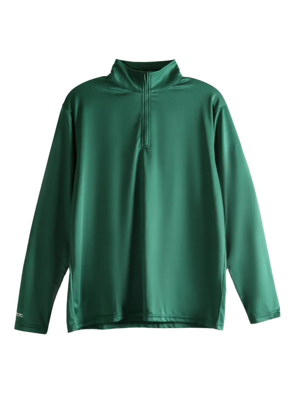 Malbon Golf logo-print performance sweatshirt - グリーン Malbon Golf logo-print performance sweatshirt - グリーン